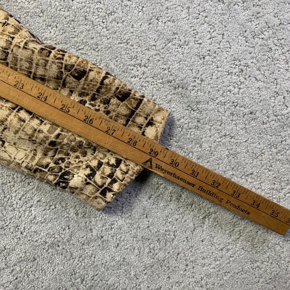 Vintage Norton Mcnaughton Womens Blazer Size 14 Snake Skin Print Jacket Coat - Picture 15 of 16